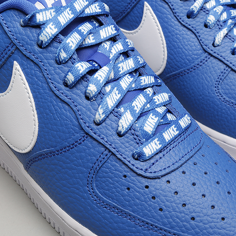 мужские синие кроссовки Nike Air Force 1 `07 LV8 823511-405 - цена, описание, фото 3
